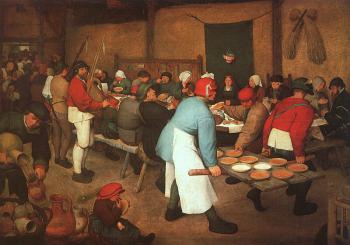 Pieter The Elder Bruegel : Peasant Wedding